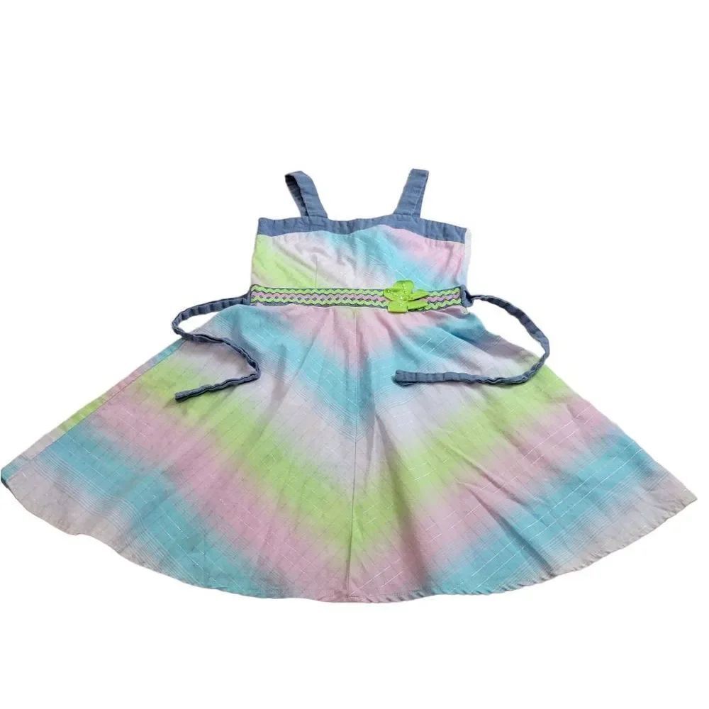 Youngland rainbow dress 4